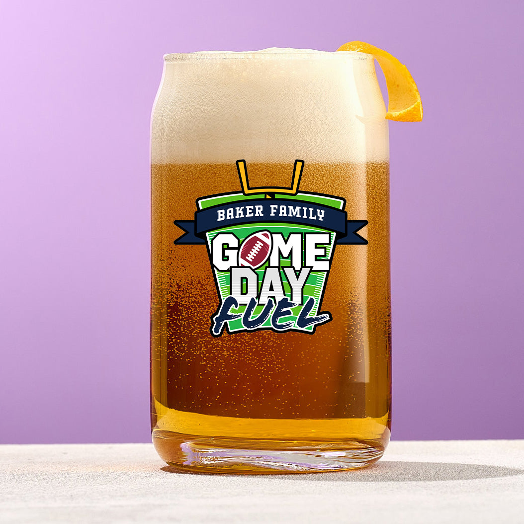 Game Day Fuel - Can Glass