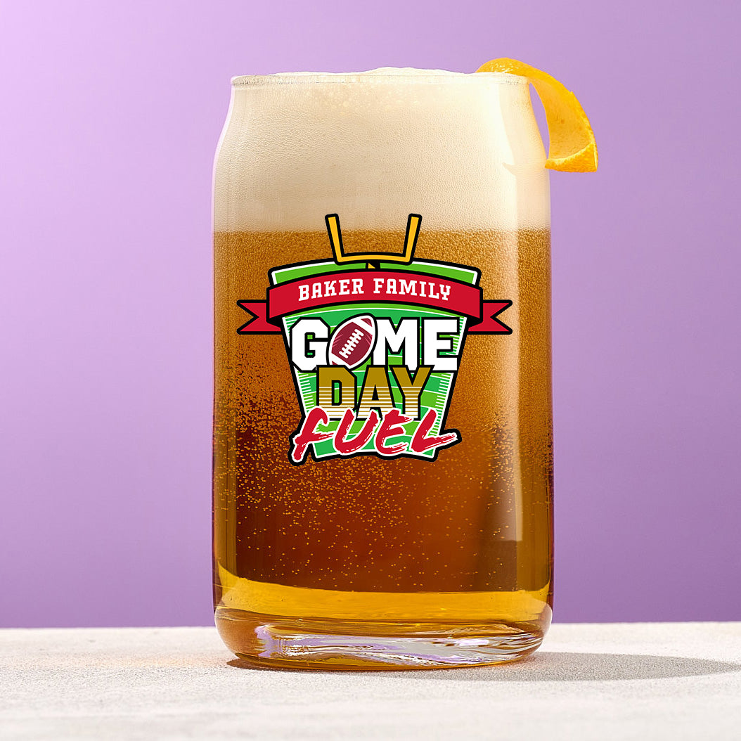 Game Day Fuel - Can Glass