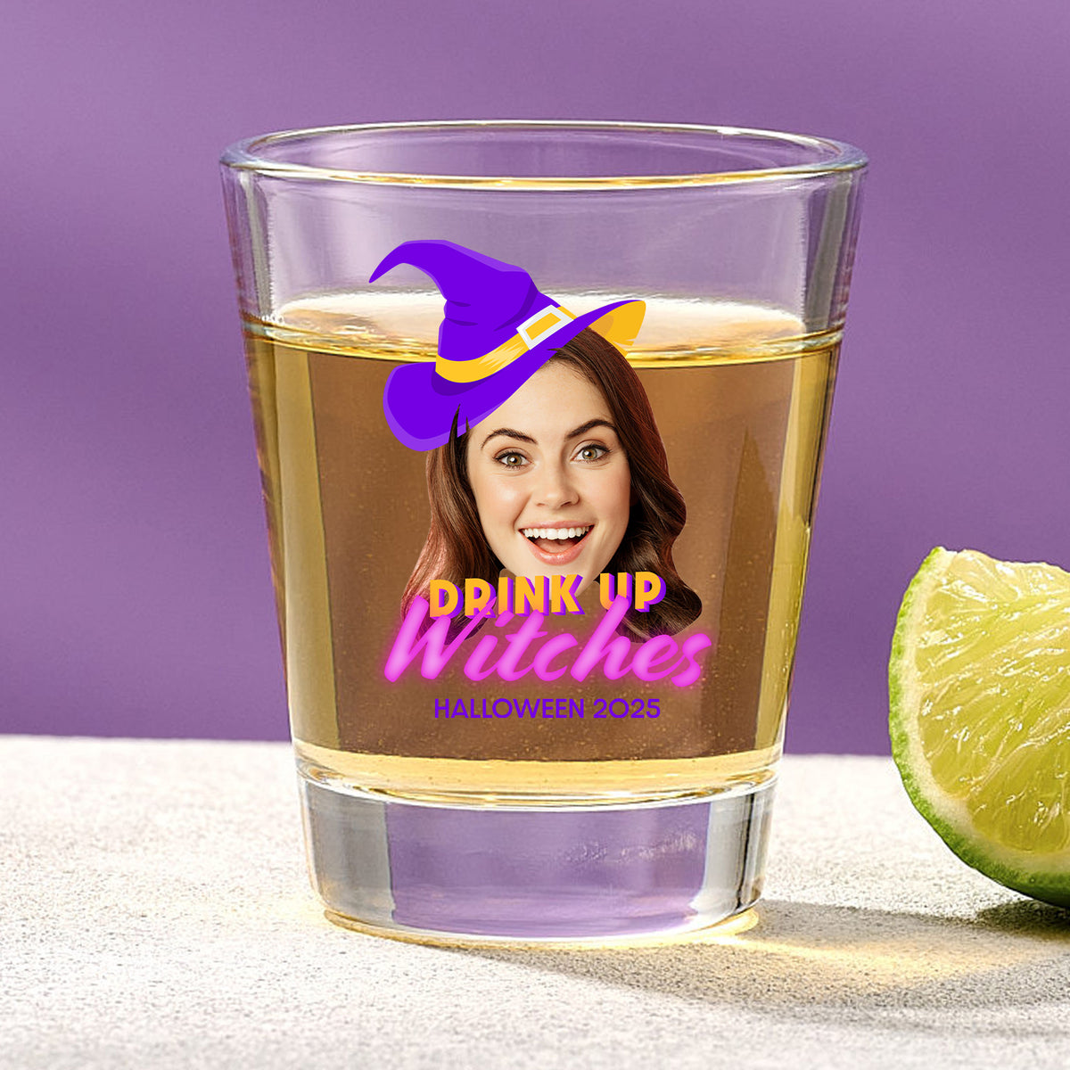 Drink Up Witches – Custom Halloween Shot Glass
