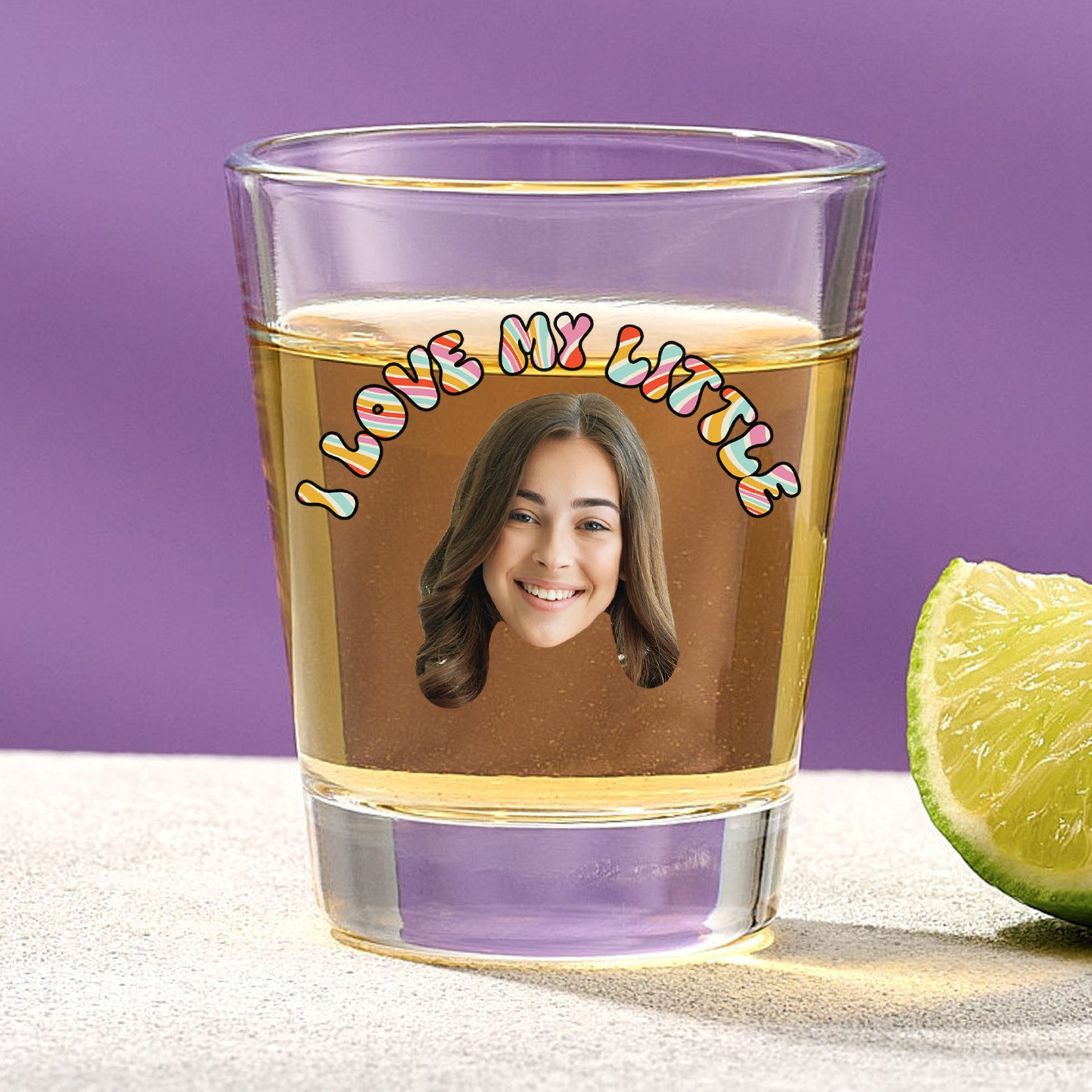 Custom Little Sister Shot Glass | Sorority Big Little Gift 💕