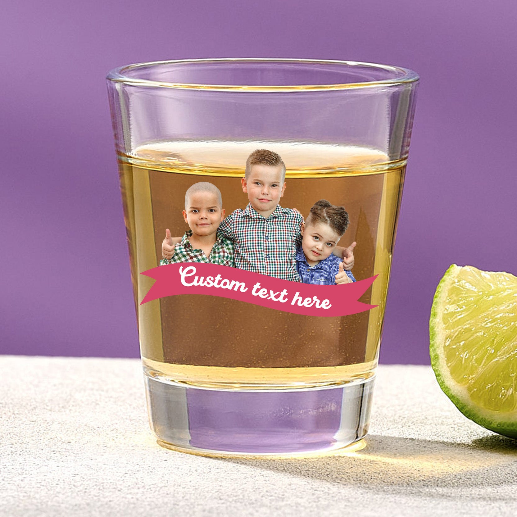 Reasons Mom Drinks Shot Glass With Custom Image