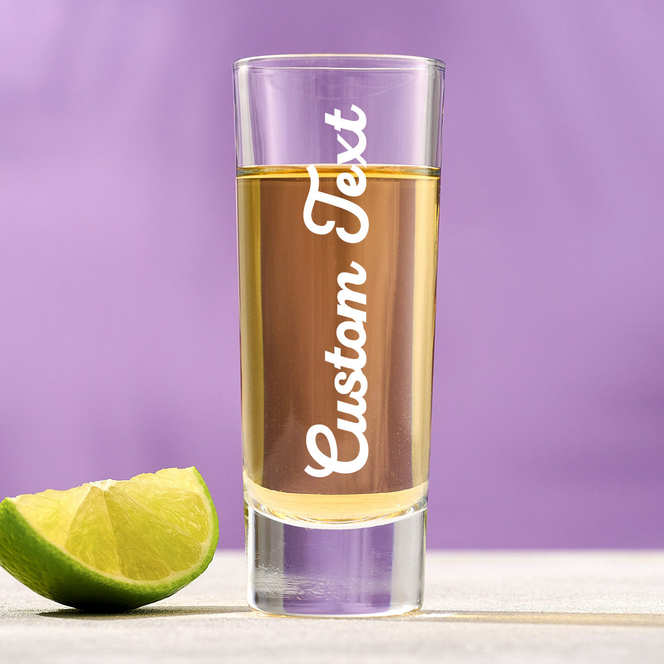 Shooter Shot Glass – Custom Text Mini Favor