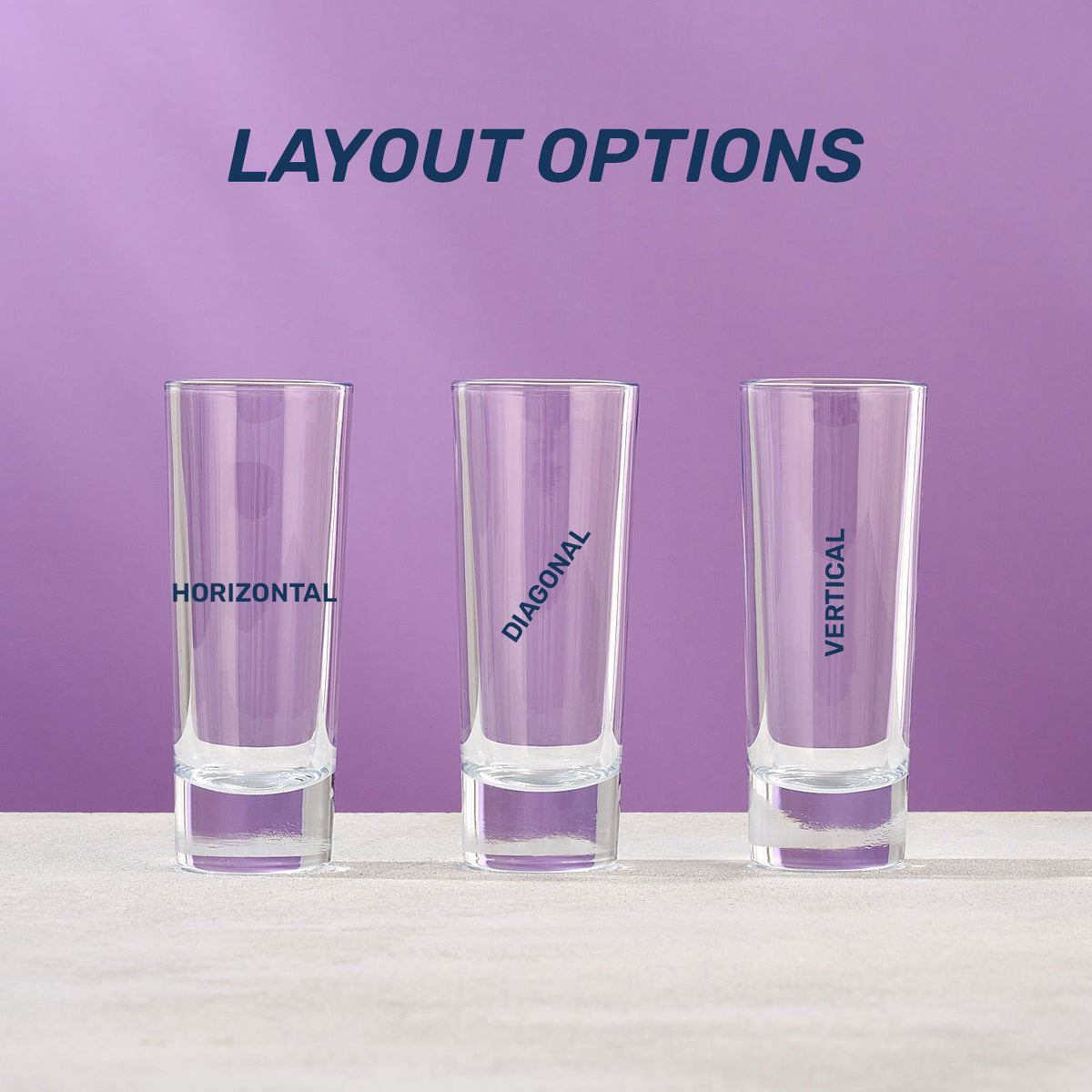 Custom Text Shooter Shot Glass