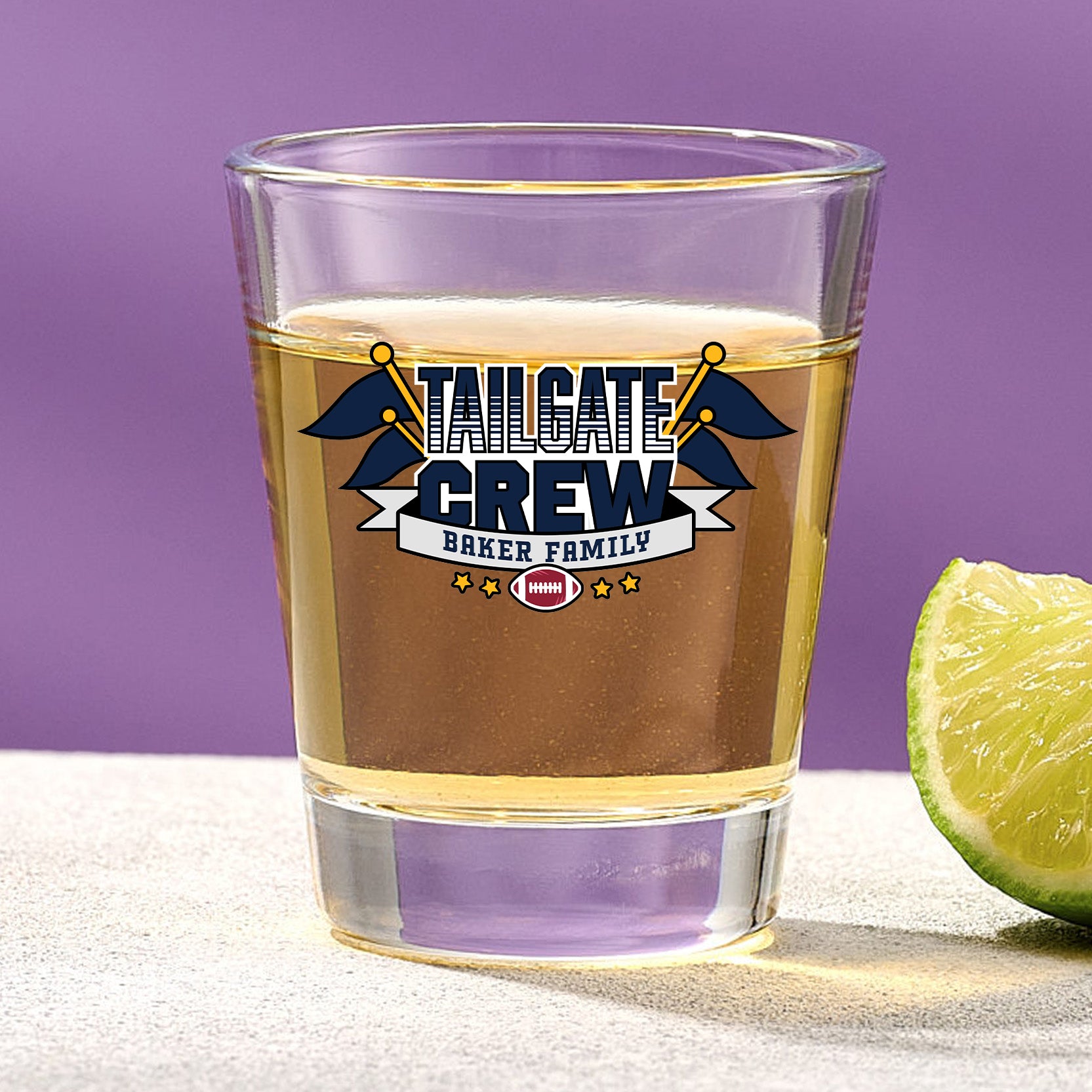 Tailgate Crew – Shot Glass